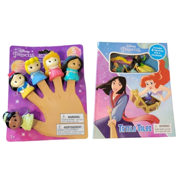 Disney Toys Disney Princess Finger Puppets Figures Book Poshmark